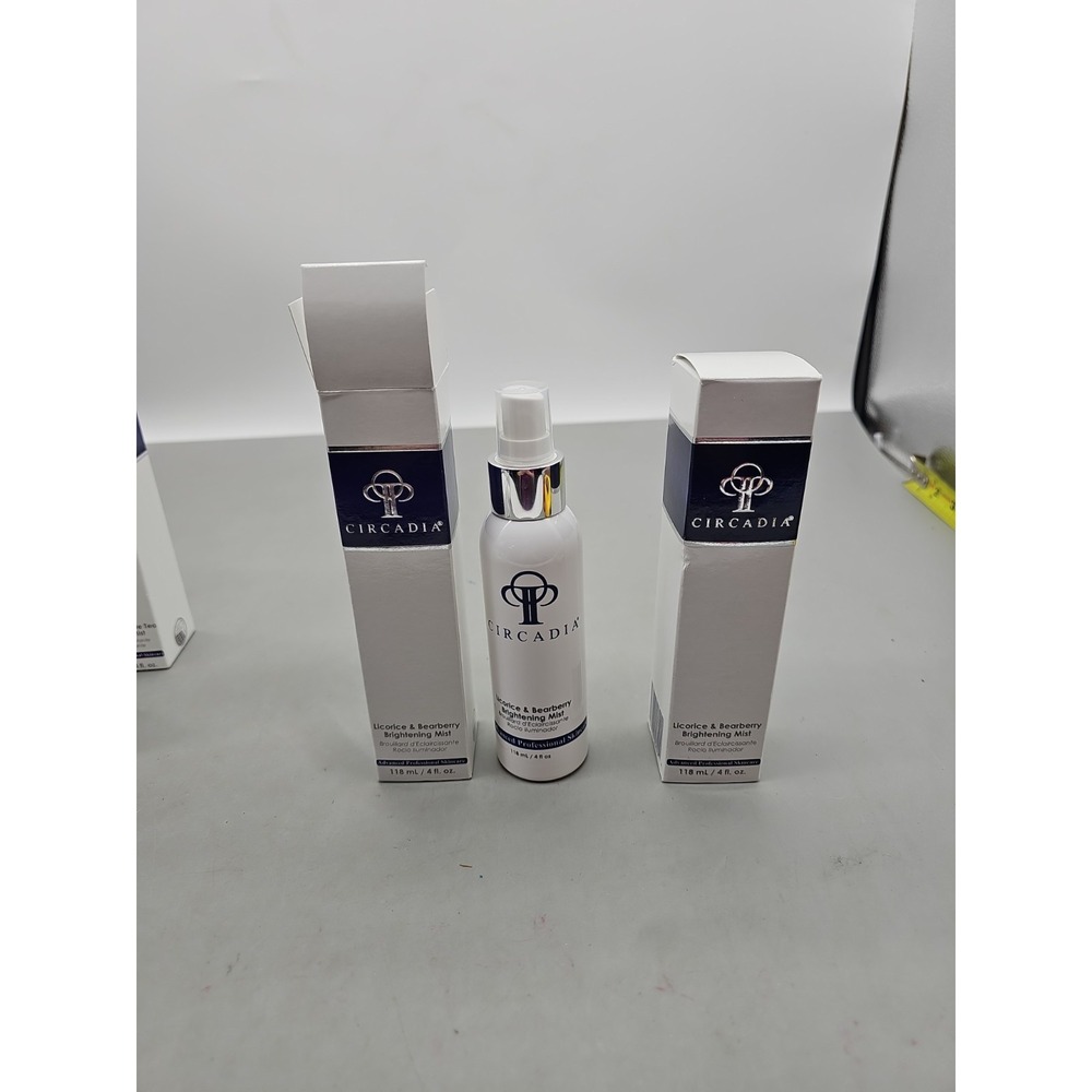 Circadia Licorice & Bearberry Brightening Mist 118ml/4oz Lot Of 2 Exp 04/24
